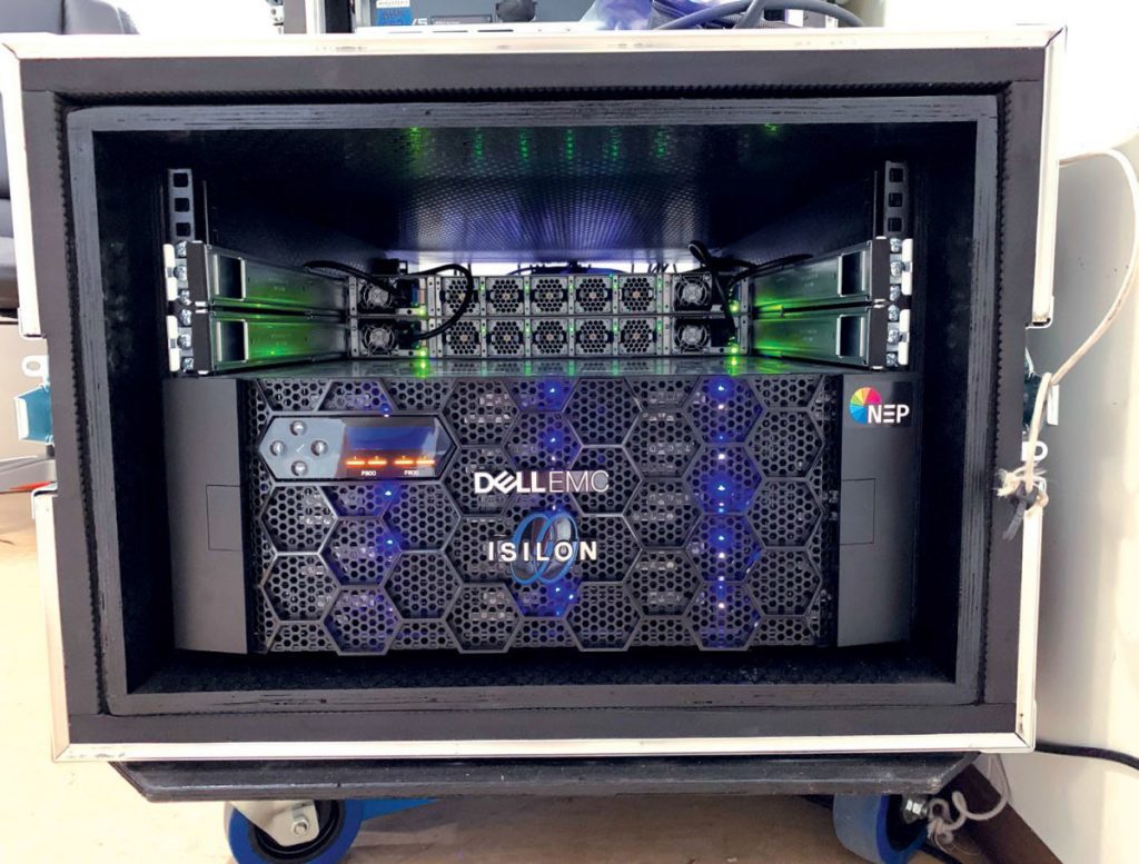 fox sport isilon emc dell